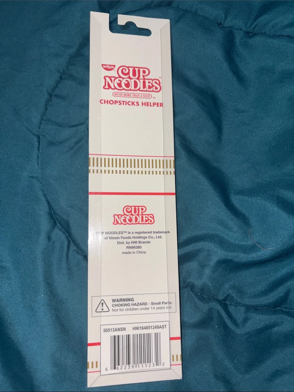 Nissin Cup Noodles Orange Training Chopsticks